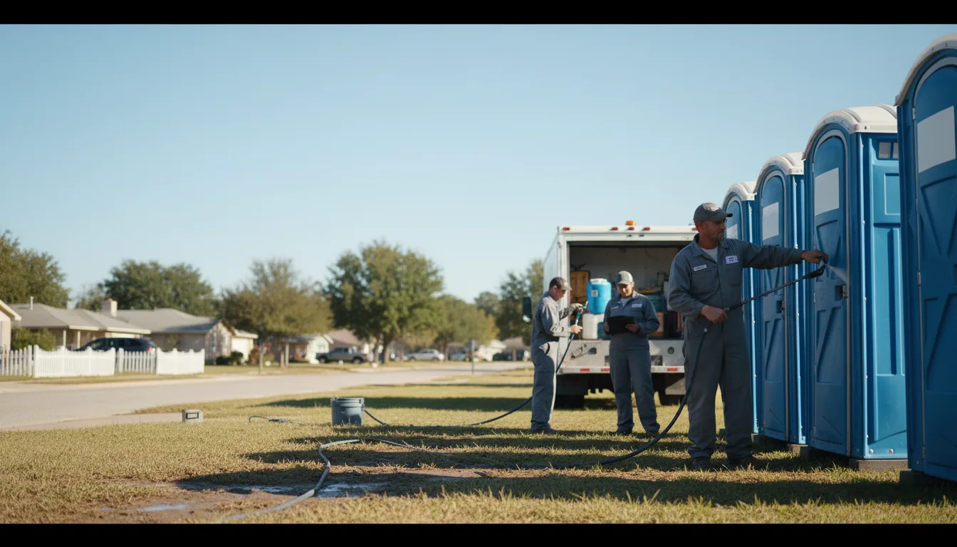 Long-Term Portable Toilet Rental in Amity, AR near me